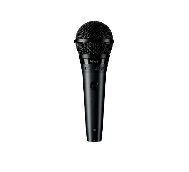 Shure PGA58-LC Cardioid dynamic vocal microphone - less cable