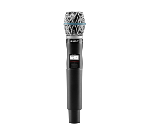 Shure QLXD2/B87C=-J50A Handheld Transmitter with Beta87C Microphone