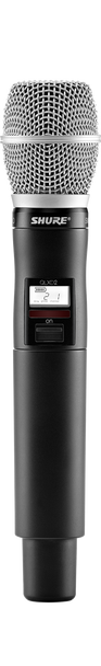 Shure QLXD2/SM86=-J50A Handheld Transmitter with SM86 Microphone