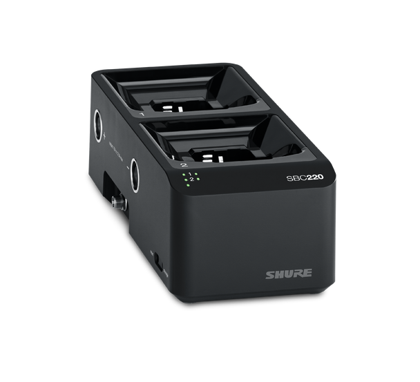 Shure SBC220-US 2 Bay Networked Docking Station