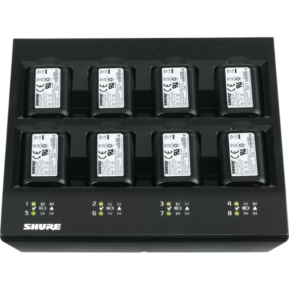 Shure SBC800-US 8-Bay Shure Battery Charger