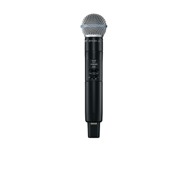 Shure SLXD2/B58=-G58 Handheld Transmitter with BETA 58 Capsule