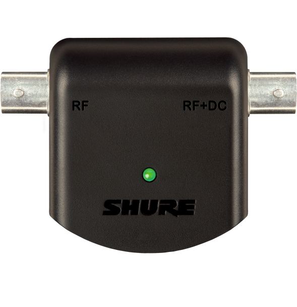 Shure UABiast-US In-line adapter. Supplies 12V DC bias power over coaxial BNC cable includes PS23US