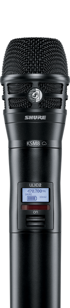 Shure ULXD2/K8B=-X52 Black ULX-D HH Transmitter with KSM8 capsule