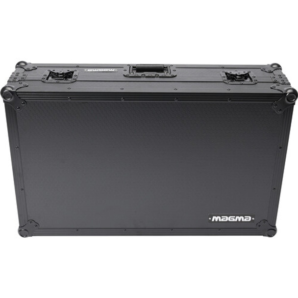 Magma DJ Controller Workstation Road Case with Wheels for DDJ-REV7 (Black on Black)