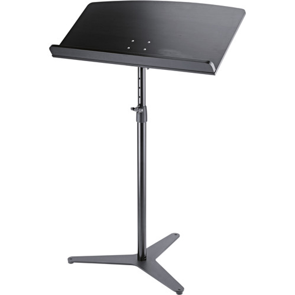 K&M 12333.000.55 Black Orchestra Conductor Stand Desk