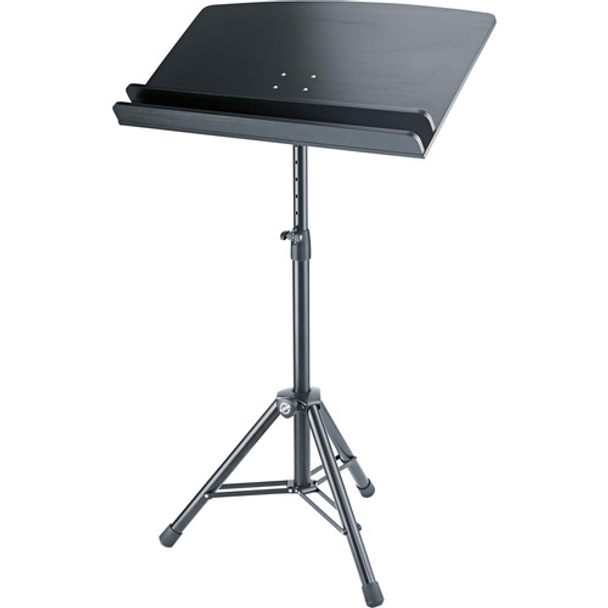 K&M 12335.000.55 Black Orchestra Conductor Stand Desk