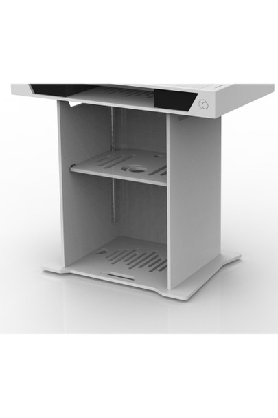 DJ Studio Podium White