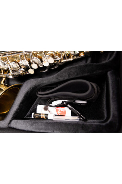 Gator Adagio Series Rectangular EPS Polyfoam Lightweight Case for Eb Alto Saxophone