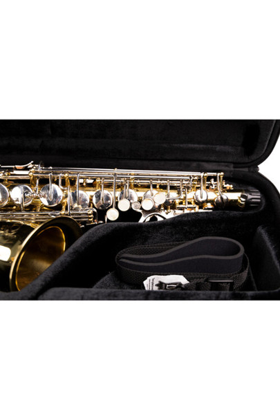 Gator Adagio Series Rectangular EPS Polyfoam Lightweight Case for Eb Alto Saxophone