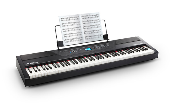 Alesis Recital Pro 88-Key Hammer-Action Digital Piano Side View