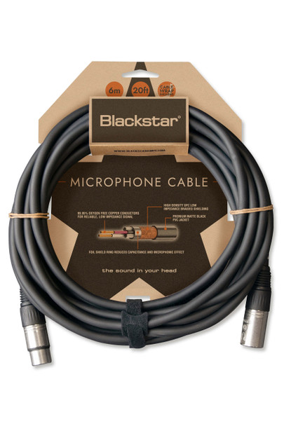 Blackstar 20FT XLR Microphone Cable