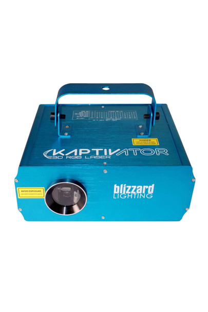 Blizzard Lighting Kaptivator High Power Class 3R RGB 3D Laser Effect Fixture