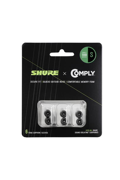 Shure 100 Series Comply Foam Sleeves for Shure Earphones