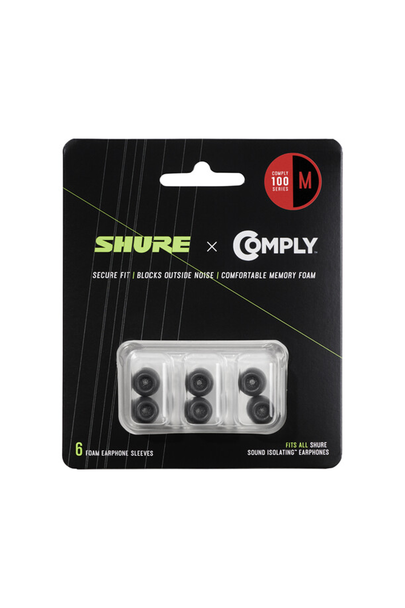 Shure 100 Series Comply Foam Sleeves for Shure Earphones 