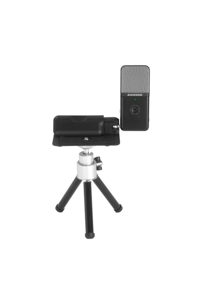 Samson Go Mic Video Portable USB Microphone with HD Webcam