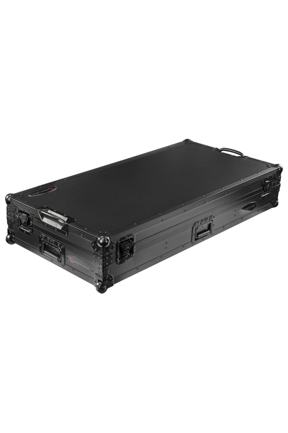 Odyssey Black Label DJ Coffin Flight Case with Wheels for DJM-A9 and CDJ-3000 or Similar Size Gear