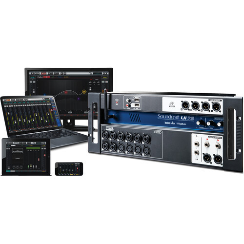 Soundcraft Ui16 16-Input Remote-Controlled Digital Mixer