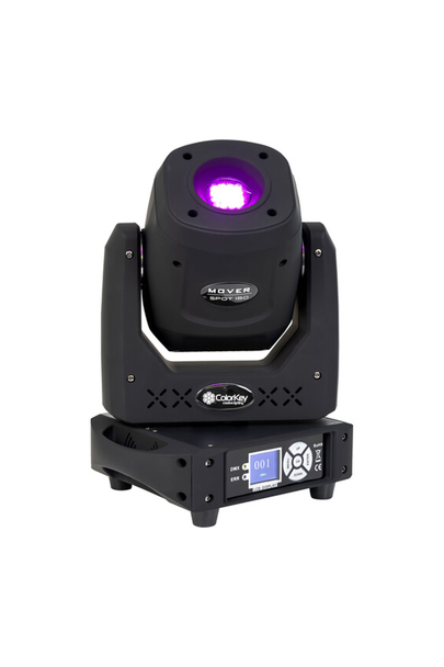  ColorKey Mover Spot 90-Watt 150 LED Moving Head Fixture