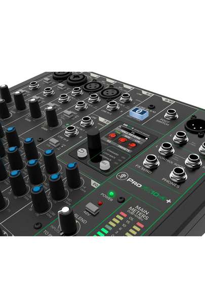 Mackie ProFX10v3+ 10-Channel Analog Mixer with Built-In FX, USB Recording, and Bluetooth