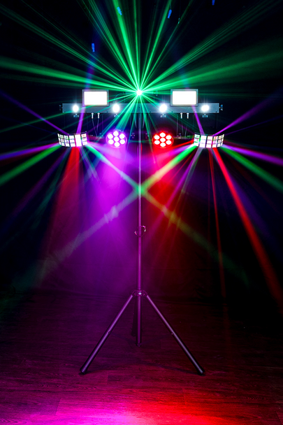 ColorKey PartyBar Pro 1000 Professional All-in-One Multi-Effects Lighting Package