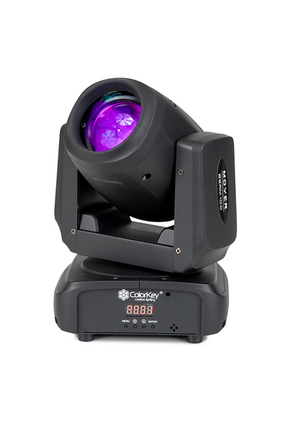  ColorKey Mover Beam 100 Compact 100W LED Moving Head with Rainbow Prism