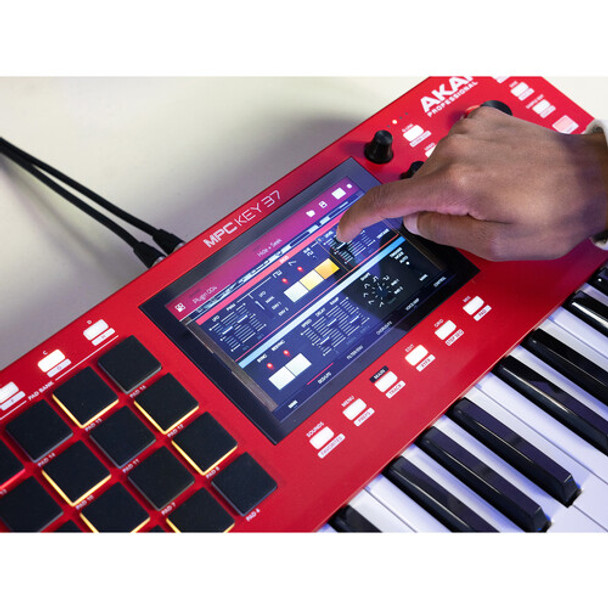 Akai Professional MPC Key 37 Standalone Keyboard Workstation with Sampler and Sequencer