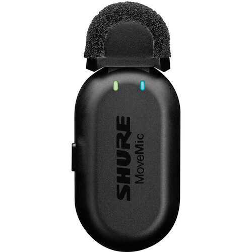 Shure MoveMic Lav Clip-On Wireless Microphone for Mobile Devices