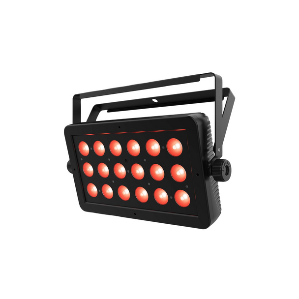 Chauvet DJ SLIMPARH6ILS ILS Low-Profile LED Wash Lights 4 Package with SlimBANK Q18 ILS Quad-Color LED Washlights & ILS Command