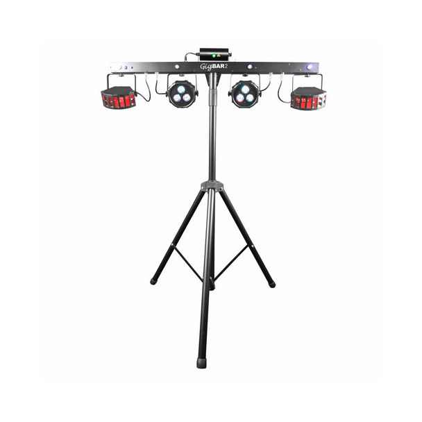 Chauvet DJ GigBAR 2 4-in-1 Complete Effect Light System with GigBAR Lighting Fixtures Case Package