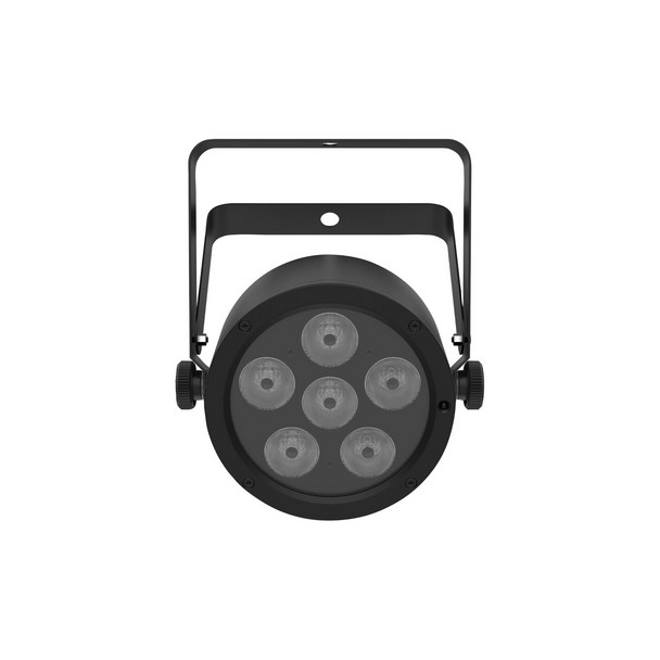 Chauvet DJ SLIMPARH6ILS ILS Low-Profile RGBAW+UV LED Wash Lights with Carrying Bag Package