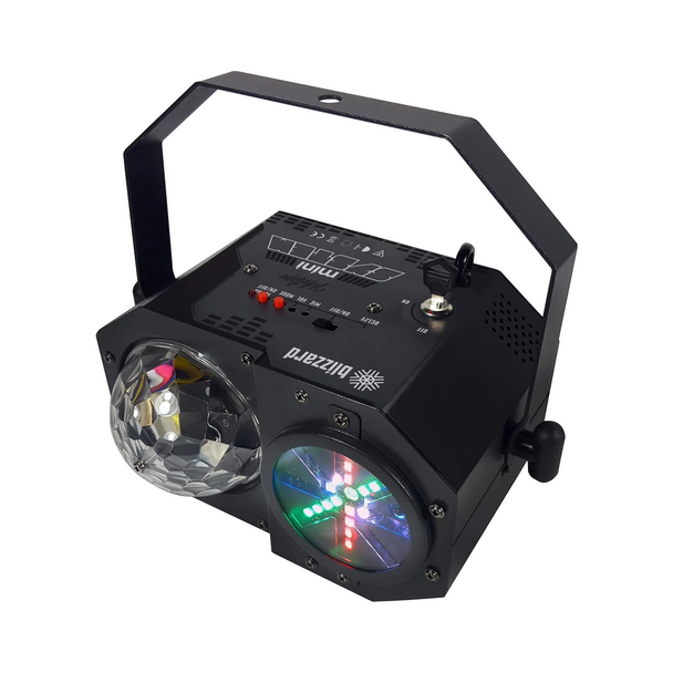 Chauvet DJ EZpar 64 RGBA Battery Powered LED Uplights with Minisystem 4-In-1 Party Laser Light Package