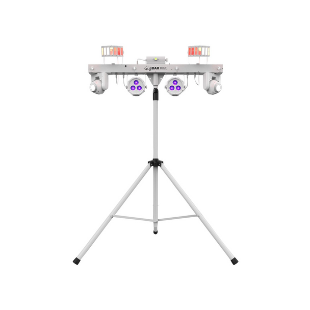 Chauvet DJ GigBar Move White 5-in-1 Ultimate Effect Light System with American DJ DMX Operator Programmable DMX Controller Package