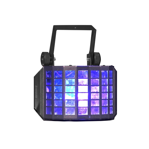  Chauvet DJ Kinta HP High-Powered Quad-Color RGBW & CMYO LED Effect Lights with Carry Cases & Remote Duo Package