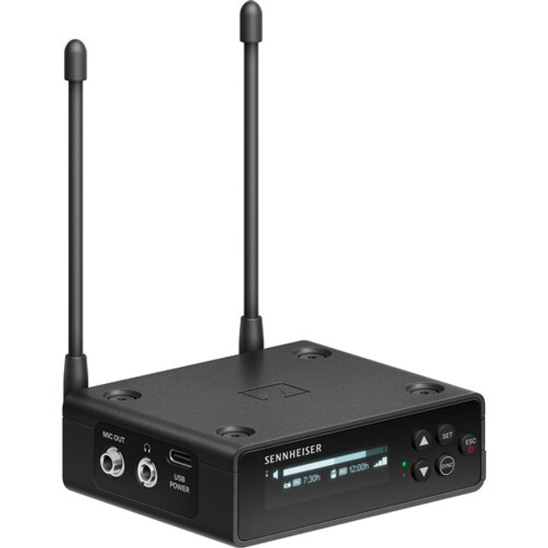 Sennheiser EW-DP ME 2 SET Camera-Mount Digital Wireless Omni Lavalier Mic System (Q1-6: 470 to 526 MHz) 