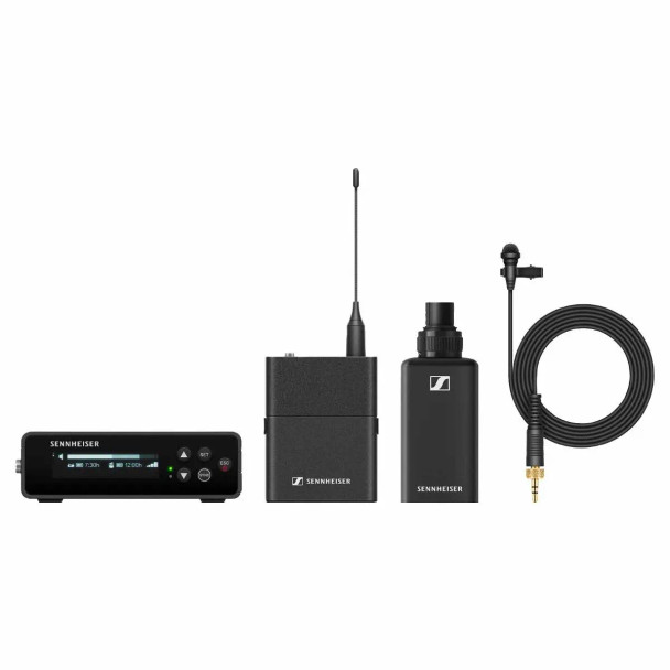 Sennheiser EW-DP ENG SET Camera-Mount Digital Wireless Combo Microphone System (Q1-6: 470 to 526 MHz) 