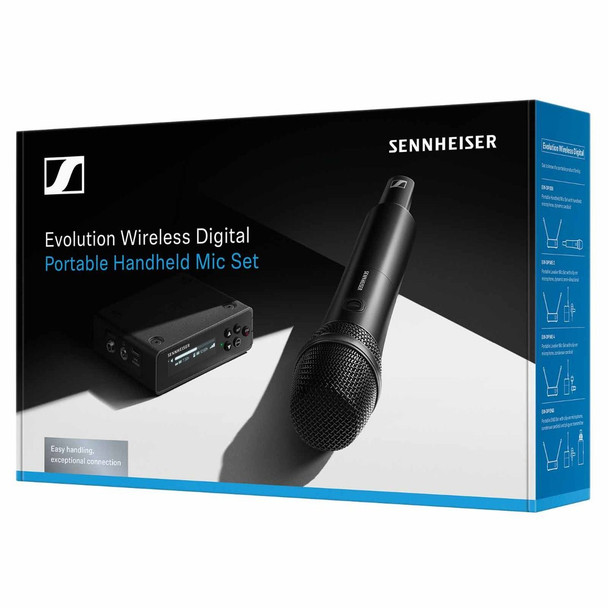 Sennheiser EW-DP 835 SET Camera-Mount Digital Wireless Handheld Microphone System (R1-6: 520 to 576 MHz)