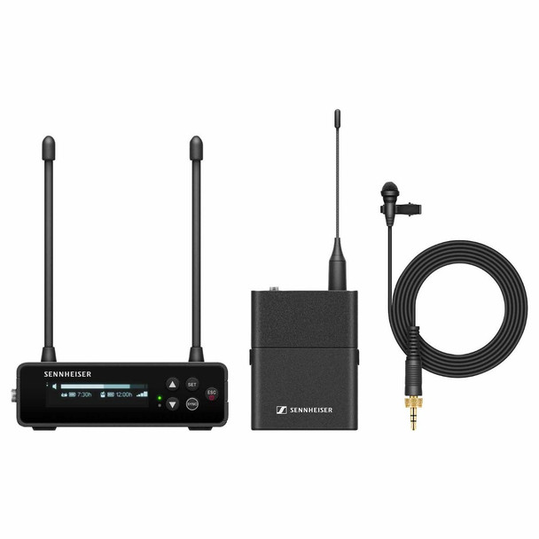  Sennheiser EW-DP ME 2 SET Camera-Mount Digital Wireless Omni Lavalier Mic System (R4-9: 552 to 607 MHz)