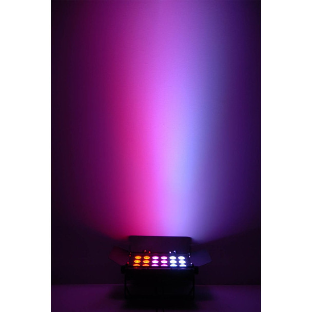  Chauvet DJ SlimBANK H18 ILS Hex-Color RGBAW+UV LED Wash Light with Case & Remote Package