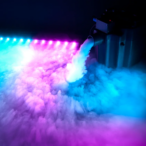  Chauvet DJ Nimbus Professional Dry Ice Smoke / Fog Machine & JS-KC80 Karma Cart Package 