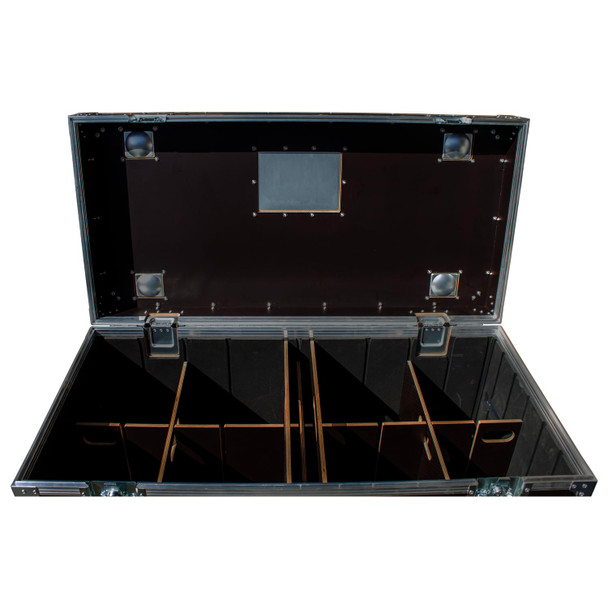 Odyssey Professional 45x22x30" Hex Board Utility Tour Trunk Case With Caster Wheels (Brown)