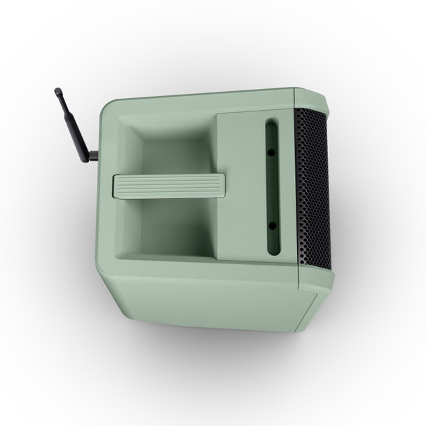 LD Systems ANNY 8 Portable 8" Battery-Powered Bluetooth PA Speaker with Handheld Wireless Mic (Green)