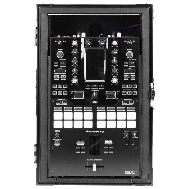 Odyssey LED Black Label Universal 10-11" Format DJ Mixer Flight FX Case 