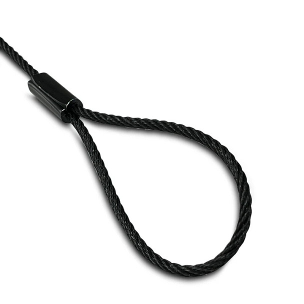 Galaxy Stage 30" Black Safety Cable