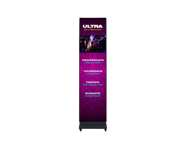 ADJ WMS2 Media Sys LED Display Solution with 2 WMS2 LED Panels, Novastar Processor & Flight Case