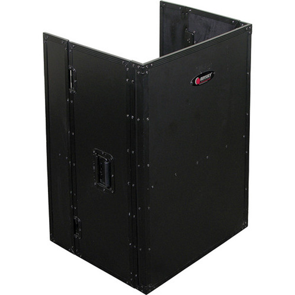 Odyssey FZF2636BL 26″ Wide x 36″ Tall Black DJ Fold-out Stand