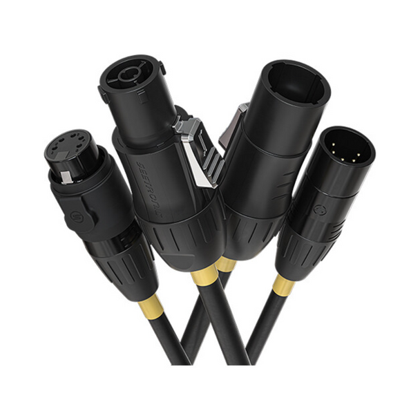 CHAUVET Professional Riglink TR1 DMX Combo IP Cable (10')