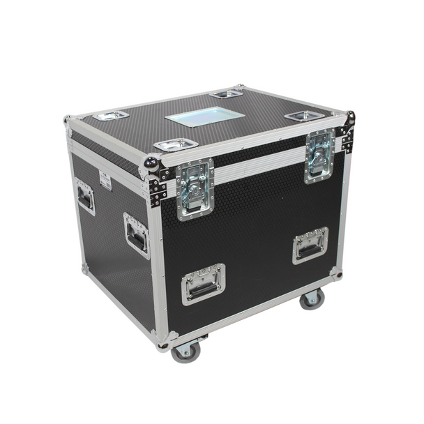 ProX TruckPaX Heavy-Duty Truck Pack Utility Flight Case W/Divider & Tray Kit W/4" Casters | 24"X30"X30"