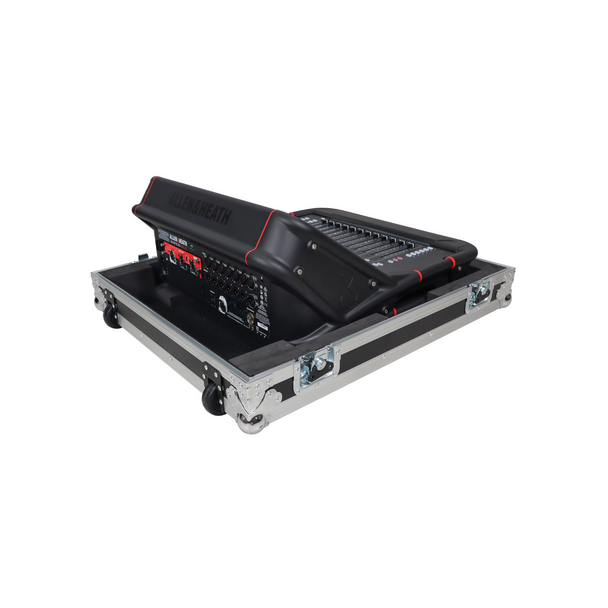 ProX Fits Allen & Heath AVANTIS SOLO Digital Mixer Console Flight Case w Low Profile Wheels