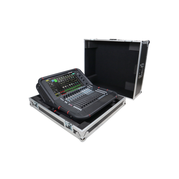 ProX Fits Allen & Heath AVANTIS SOLO Digital Mixer Console Flight Case w Low Profile Wheels